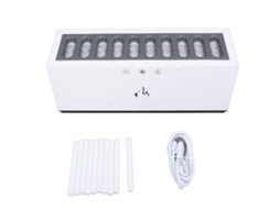 Laxiscreed Umidificador Com 10 Bicos, Grande Volume De Névoa E Luz Ambiente Colorida