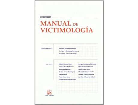 Livro Manual De Victimología de Vários Autores (Espanhol)