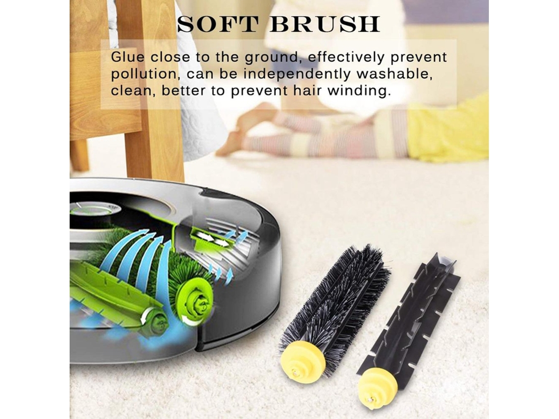 Acessório para Aspiradores IROBOT I 750 760 765 770 774 775 776 782 785 786 790 Roomba 780 Filtro lateral