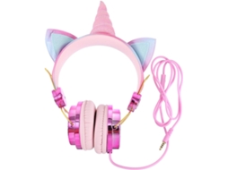 Fones De Com Fio, Design Gato Haste Em Abs, Estilo Leve, Ideais Para E