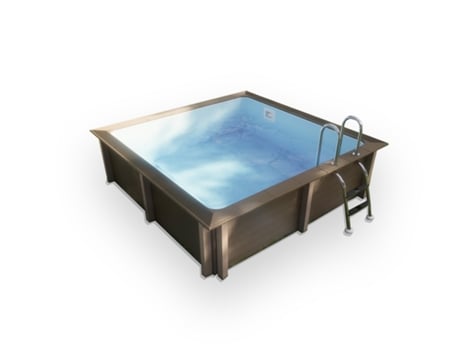 Piscina Retangular NATURALIS 00 R15 2,90 x 2,90 m altura 1,40m