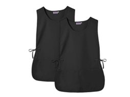 Avental Unissexo Em Poliéster - 2 Unidades, Avental De Ombro Para Mulher, Modelo Smock Durável
