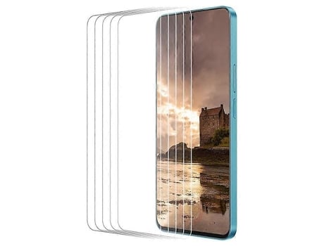Enkay Hat Prince 5 Peças Compatível Com Realme Narzo 60x 5g Protetor De Tela De Vidro De Alumínio Silício Anti Explosão Vidro Temperado Vledary