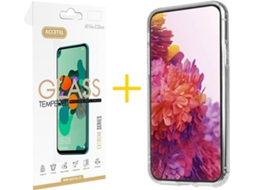 Capa + Película para iPhone 11 Pro ACCETEL Transparente Claro