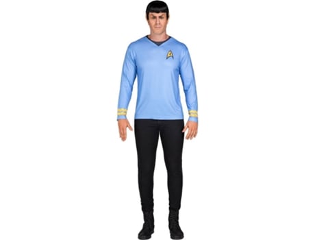Fato de Homem MY OTHER ME Camisetade Star Trek Spock (Poliéster - Tam: S)