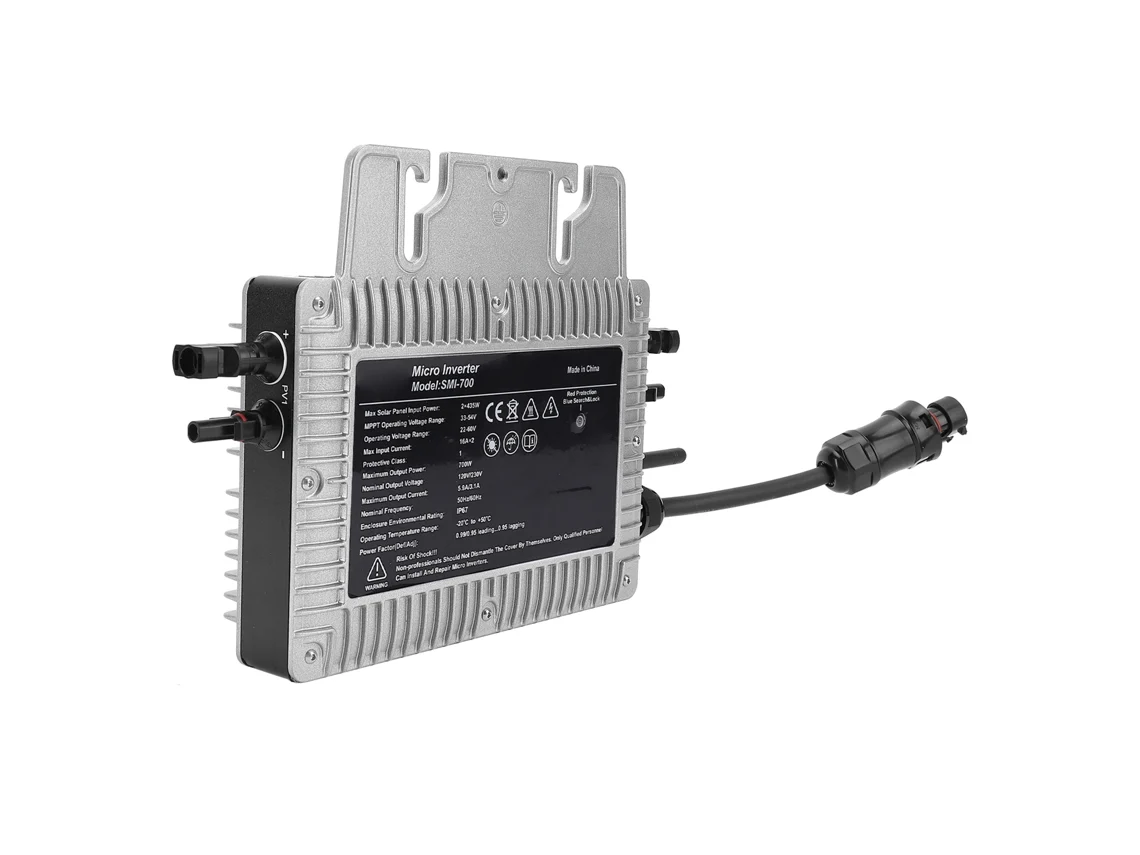 Inversor Solar Mppt Wifi 700w Ip67 Sistema Pv Varanda