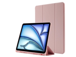 Capa de couro tripla Webake Skin Feel para tablet com compartimento para caneta