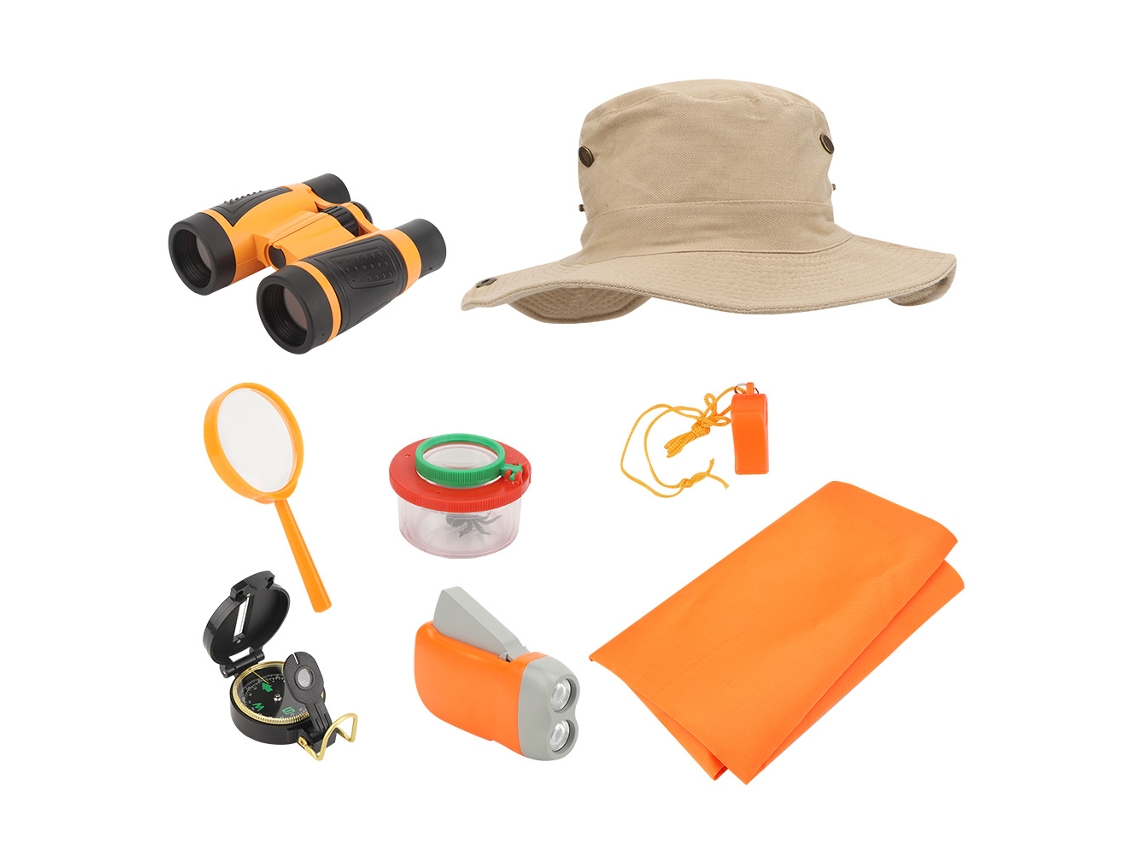 Lupa Binocular Infantil 5x30 Observar Insetos Exterior