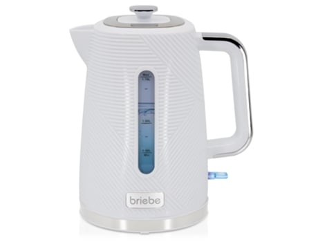 Elegance Electric Jug 1,7 L BPA Free, Base 360°, Briebe, Controlador Strix, Liberação Automática, Kt1168wht, Branco