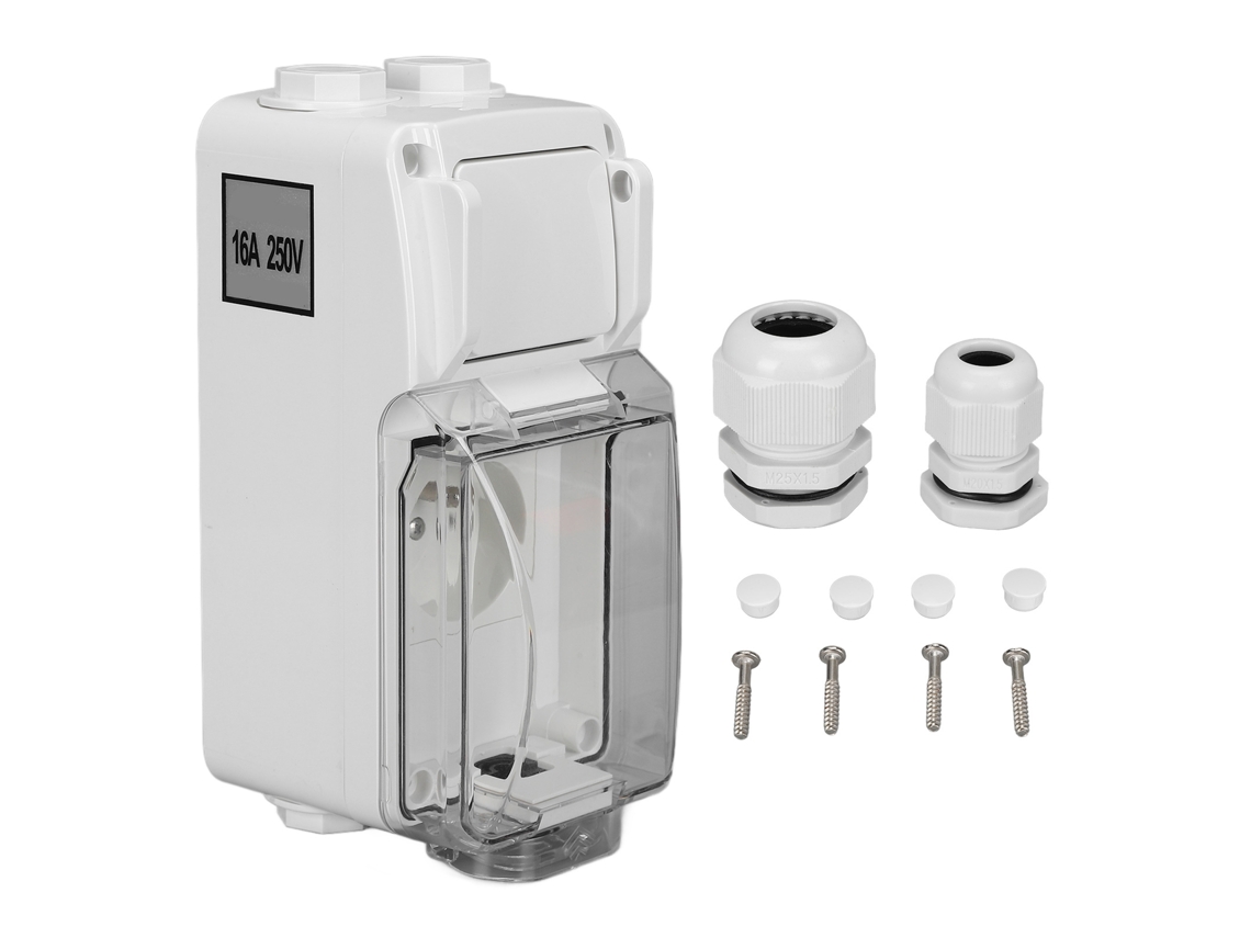 Tomada com Interruptor Toggle IP66 16A | S/MARCA