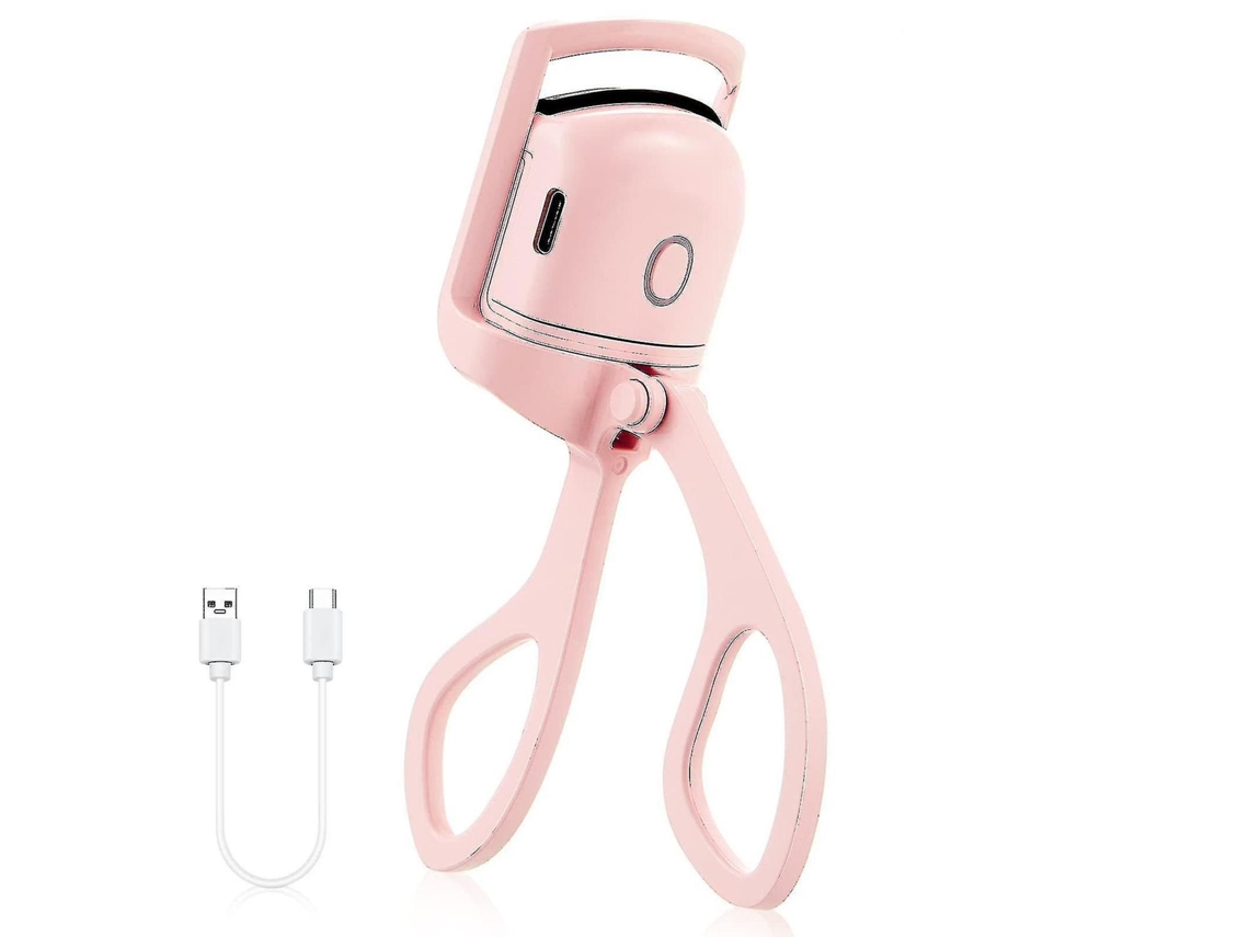 Modelador De Cílios Aquecido, Modelador De Cílios Elétrico Recarregável Via Usb, Modelador De Cílios Natural. Everley891