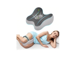 Almofada De Espuma Viscoelástica Para Os Joelhos, Ideal Para Quem Dorme De Lado, E Almofada Elástica Para As Pernas, Para Aliviar As Dores Ciáticas.