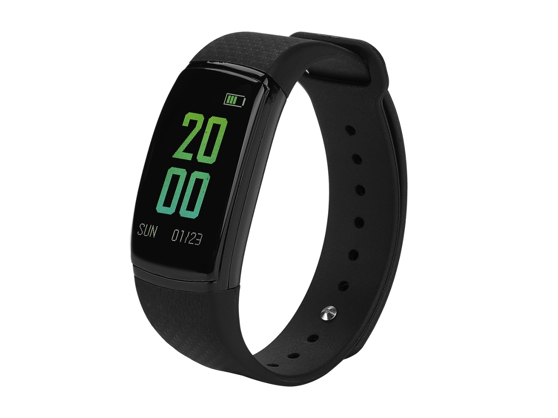 Pulseira inteligente LAXISCREED que monitora pressão e batimentos cardíacos