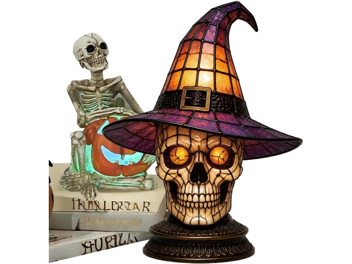Luminárias góticas genéricas, luzes noturnas decorativas em acrílico.