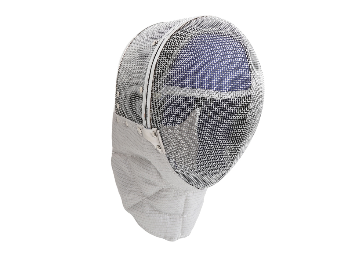 Capacete De Esgrima Com Malha De Aço E Forro Impermeável