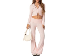 2026 conjunto de Dos Piezas de Invierno para Mujer: Sudadera Con Capucha Y Pantalones de Tejido Y2k
