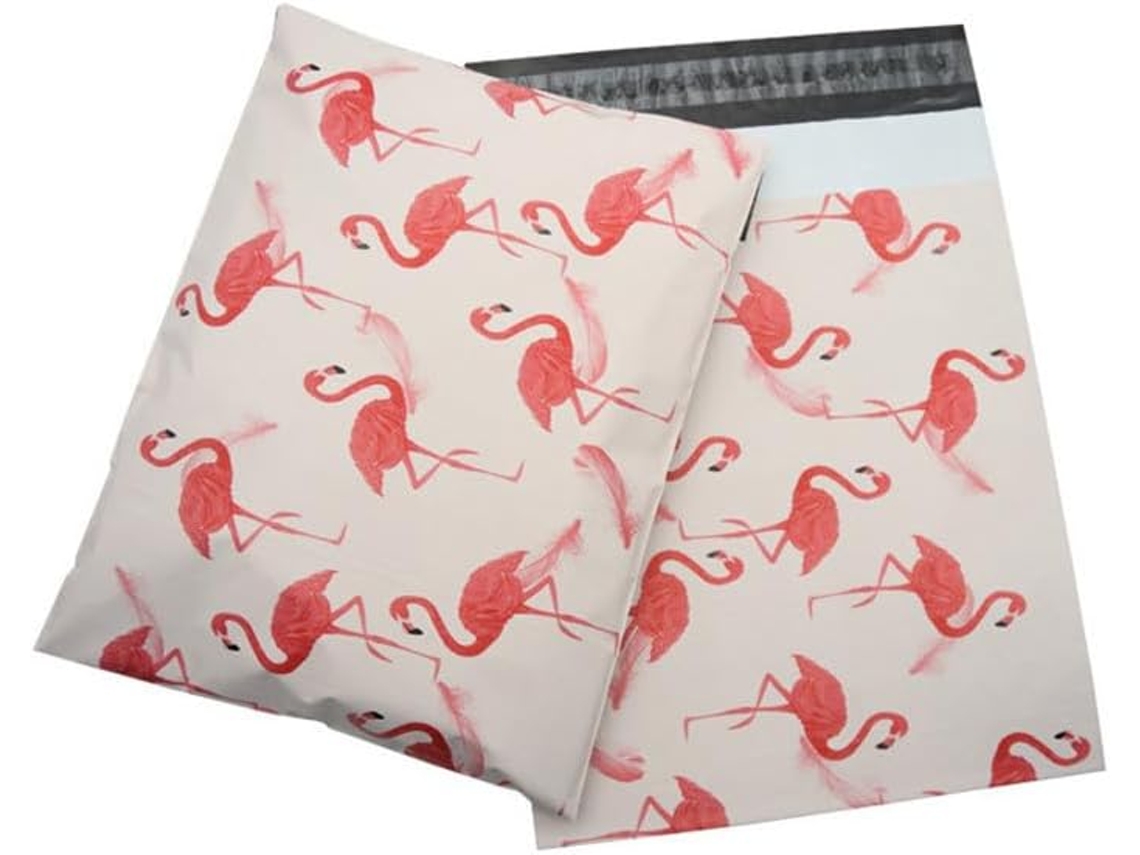 Saco Enviar Parcela Vinted Embalagem Sacos De Correio Grosso Flamingo, Grosso Logística, Envelope, Desenho 50 (c