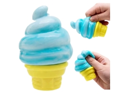 Laxiscreed Ice Cube De Menta Schylling – Brinquedo De Mola Macia E Reversível Para Diversão