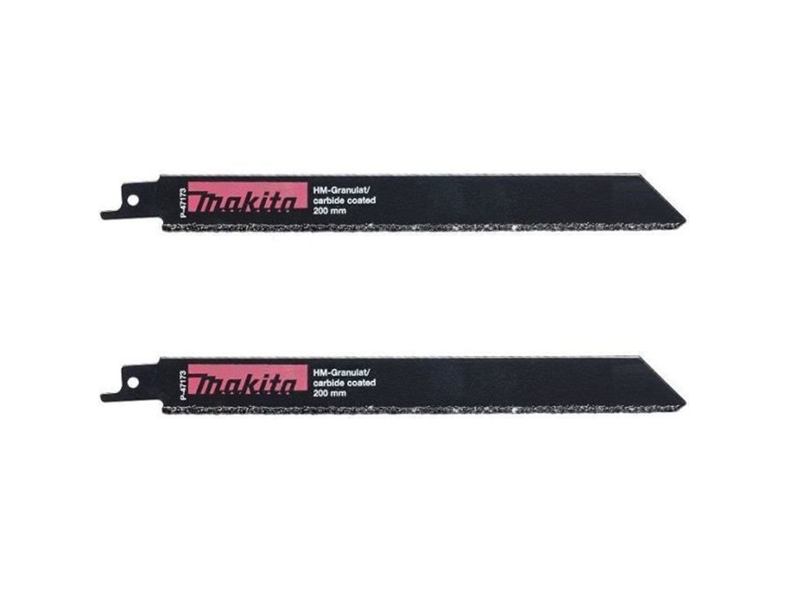 Conjunto de 2 lâminas de serra sabre MAKITA P-47173 para ferro fundido, tijolo, fibra de vidro