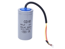 Capacitor Cd60 300v 900uf para Ar Condicionado Bomba S/MARCA