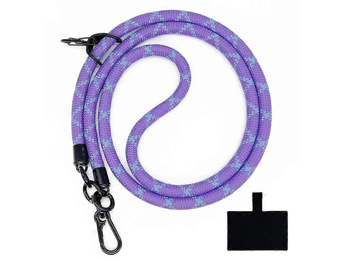 Lurelia Cordão Para Telemóvel Transversal Para Pescoço Portátil 10 Mm 120 Cm Anti-perda