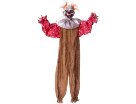 Palhaço DISFRAZZES Suspenso Vermelho (90 x 70 x 12 cm - Halloween)