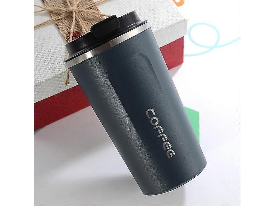 Caneca Com Isolamento A Vácuo De Parede Dupla De Aço Inoxidável 304 Para Café, Carro, Viagem, 380 Ml Ly Ebike