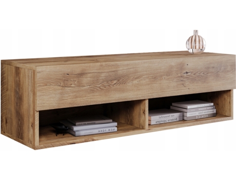 Móvel Tv Lowboard A100 Castanheiro Breslau Número de Portas: 2 100X30X31 Cm BRATEX