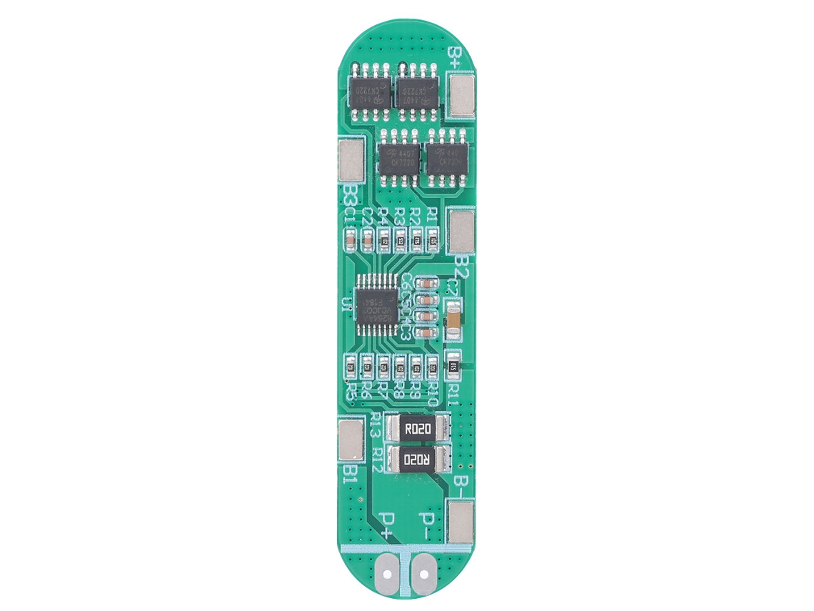 Placa de proteção de bateria Hx 4s-a01 para 4 baterias de lítio 18650 de 14,8 V