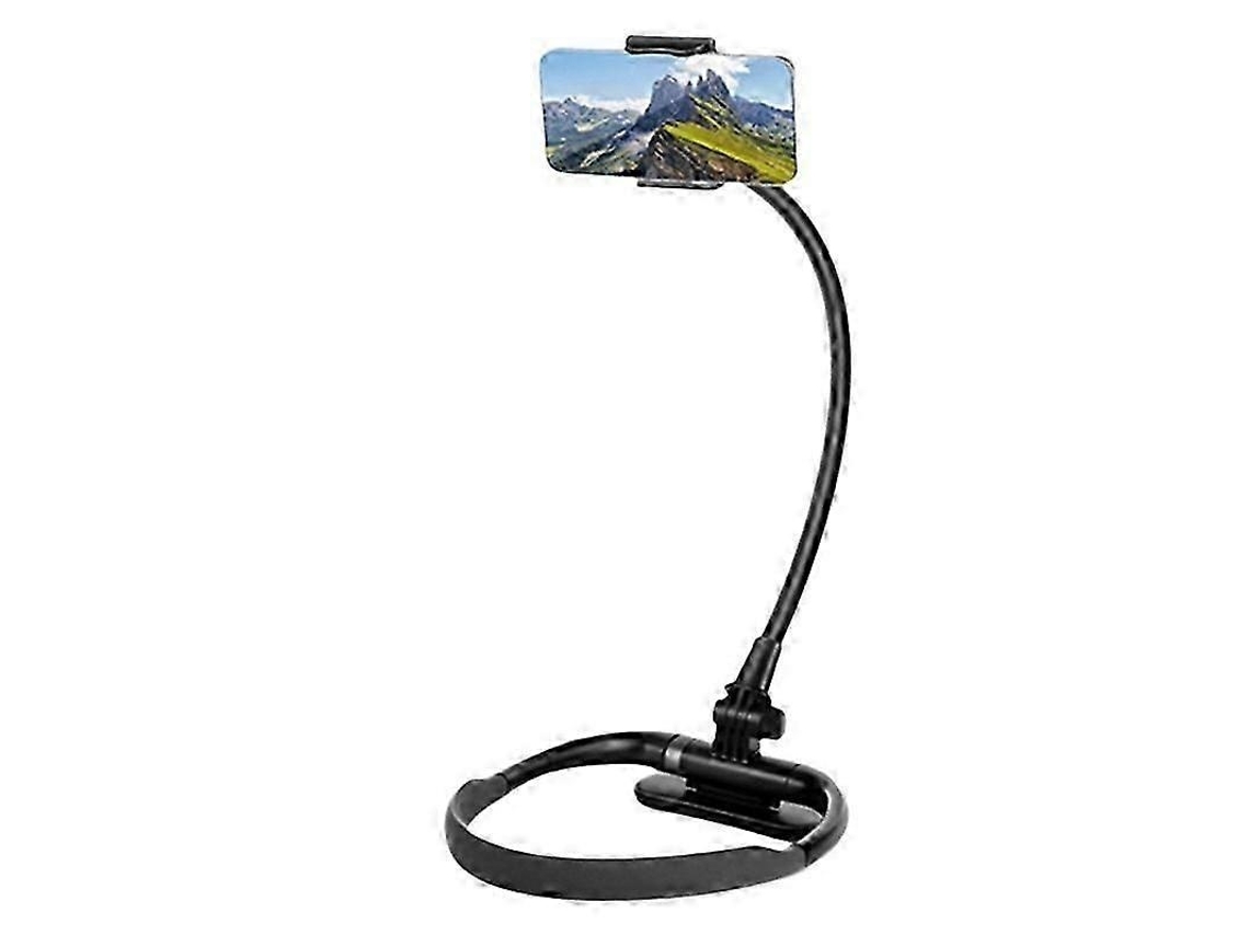 Lurelia Suporte De Guiador Para Bicicleta E Motociclo, Para Câmara De Ação, Rotação 360°, Em Liga De Alumínio, Preto