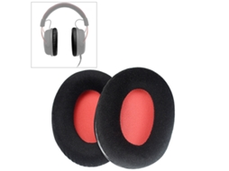 Almofada para Auscultadores Kingston Hyperx Cloud Pro de Orelhas de Espuma Macia Flanela Vermelho