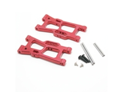 Acessórios de Braço Oscilante Traseiro de Metal Dourado Nº 1/14 para Upgrade do Wltoys 144001 Rc Car Parts MDUG