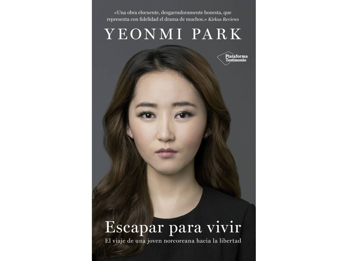 Livro Escapar Para Vivir de Yeonmi Park (Espanhol)