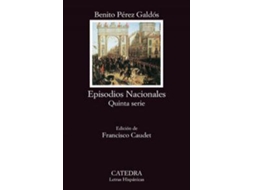 Livro Episodios Nacionales Quinta serie de Benito Pérez Galdós (Espanhol)