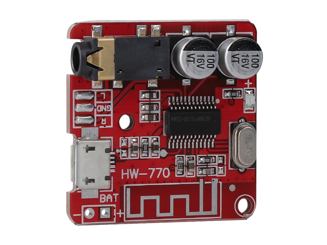 Módulo Amplificador Bluetooth 4.1 S/MARCA para Carro, com Decodificação Lossless Wav, Ape, Flac, MP3