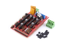 Módulo Shield Placa Controladora Ramps 1.4 Para Impressora 3d Reprap Acessório