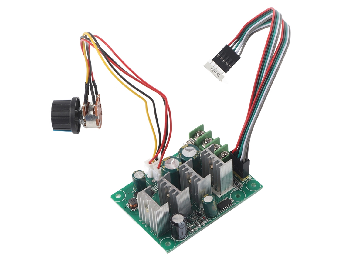 Controlador de Velocidade de Motor DC 6V-60V 30A com Display Digital | S/MARCA