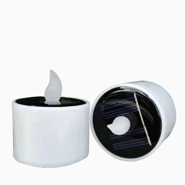 Conjunto de 6 luzes solares externas à prova d'água para decoração de jardim AQUAFORGE