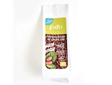 Pepitas Doces de Cacau Cru Fidu 120G Bio