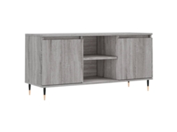 Móvel de Tv Derivados de Madeira Cinzento Sonoma 104x35x50 cm MAISON EXCLUSIVE