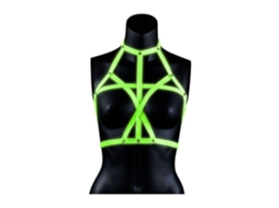Arn�s para sujetador que brilla en la oscuridad - Verde ne�n/Negro
