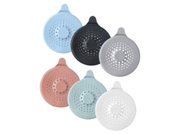 Conjunto De 6 Filtros Anti-entupimento Para Banheiro