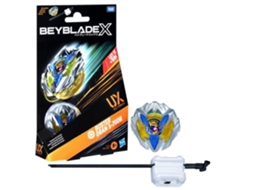 Beyblade X, Pacote Inicial Buster Dran 5 70db Ux Com Pião De Tipo Resistência De Competição E Lançador, A Partir Dos 8 Anos Hasbro