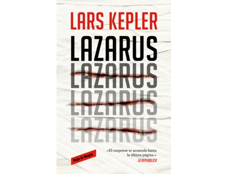 Livro Lazarus de Lars Kepler (Espanhol)