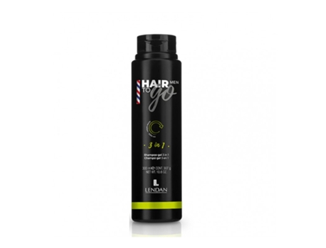 Cabelo para homens. Shampoo Gel 3 em 1 e Gel de Barbear Lendan LENDAN COSMETICS