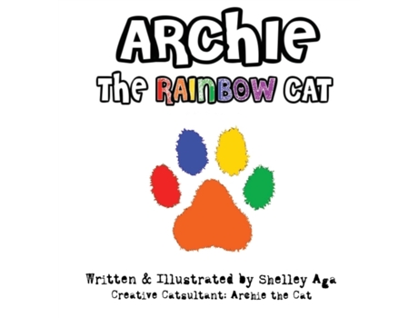 Livro Archie the Rainbow Cat Shelley Aga (Inglês)