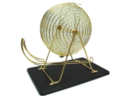 Bingo Mill Com Cesto De Metal E 90 Bolas Hot Sports Toys (43 Cm)