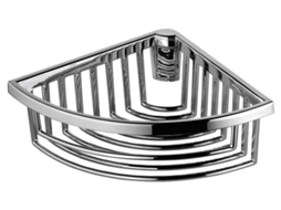 Cestas de Sabão com Esponja de Canto KEUCO 24944 Modelo Fio Removível Altura: 72Mm Cromado