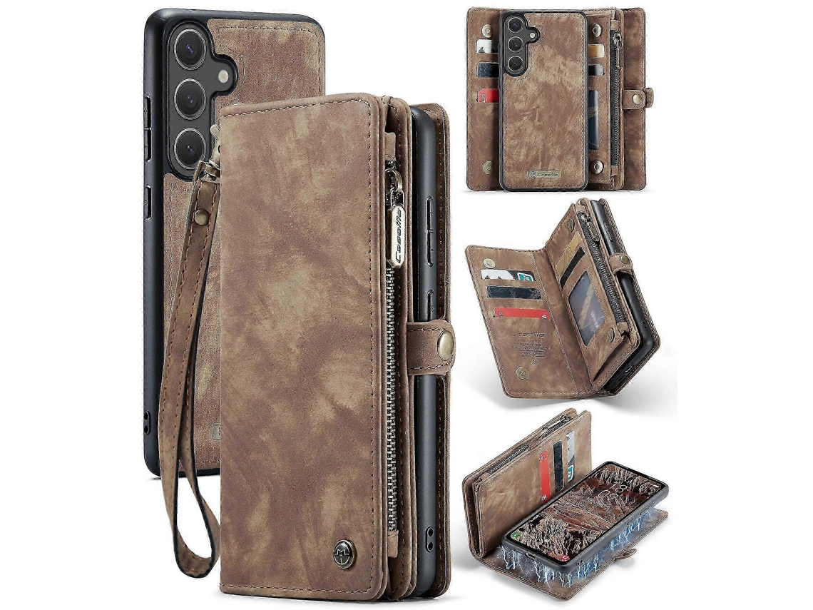 25-26 Caseme 008 Detachable Multifunctional Leather Phone Case