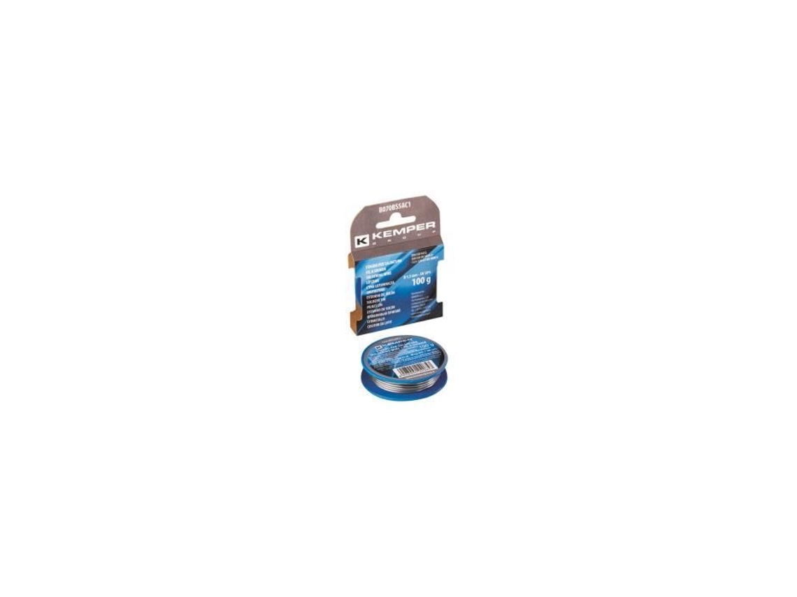 Bobina De Fio Kemper Ø15mm 100g Sem Chumbo Alta Concentração De Estanho
